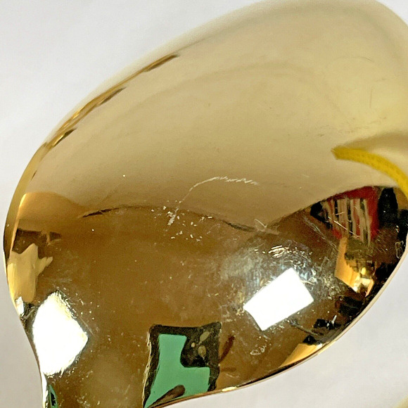 1847 Rogers Bros E.P. Korea Gold Plate Spring Flowers 4 Vtg Tbsp Spoons MCM - Picture 7 of 8